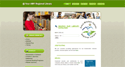 Desktop Screenshot of amyregionallibrary.org